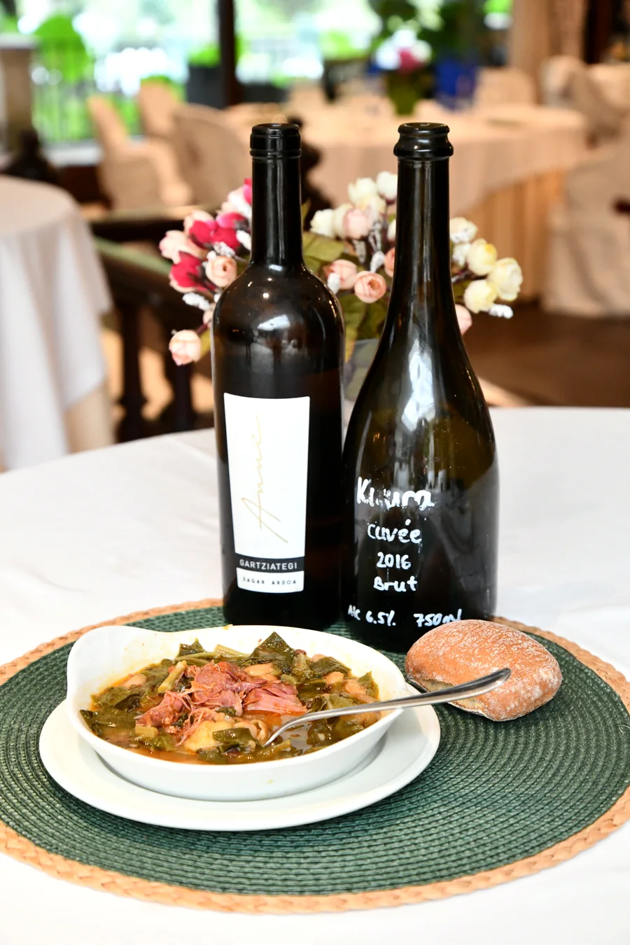Plato del Brunch de Gala armonizado con sidra